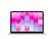 13-inch MacBook Neo: Apple A18 Pro chip with 6-core CPU and 5-core GPU, 8GB, 512GB SSD, Touch ID - Blush,Model A3404