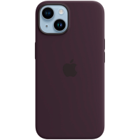 iPhone 14 Silicone Case with MagSafe - Elderberry,Model A2910