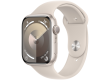 Apple Watch Series 9 GPS 45mm Starlight Aluminium Case with Starlight Sport Band - M/L,Model A2980