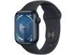 Apple Watch Series 9 GPS 41mm Midnight Aluminium Case with Midnight Sport Band - S/M,Model A2978