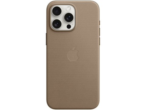 iPhone 15 Pro Max FineWoven Case with MagSafe - Taupe,Model A3135