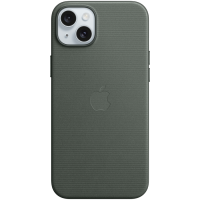 iPhone 15 Plus FineWoven Case with MagSafe - Evergreen,Model A3133