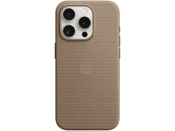 iPhone 15 Pro FineWoven Case with MagSafe - Taupe,Model A3134