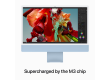 iMac A2874 Blue: 24 Retina 4.5K, M3 Chip, 8-Core, 256GB SSD