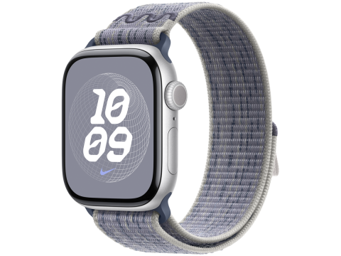 40mm Grey/Blue Nike Sport Loop