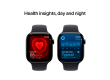 Apple Watch Series 10 GPS 42mm Jet Black Aluminium Case with Black Sport Band - M/L,Model A2997
