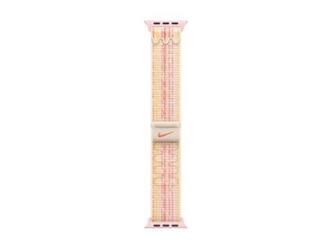 41mm Starlight/Pink Nike Sport Loop