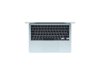 13-inch MacBook Air: Apple M4 chip with 10-core CPU and 10-core GPU, 16GB, 512GB SSD - Sky Blue,Model A3240