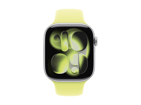 46mm Neon Yellow Sport Band - M/L
