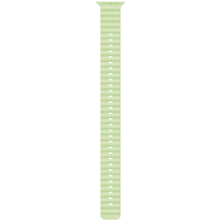 49mm Neon Green Ocean Band Extension - Black Titanium Finish