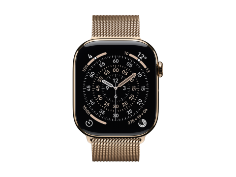 46mm Gold Milanese Loop - S/M