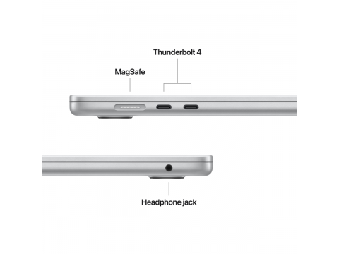 15-inch MacBook Air: Apple M5 chip with 10-core CPU and 10-core GPU, 24GB, 1TB SSD - Silver,Model A3448