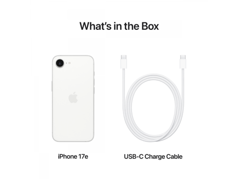 iPhone 17e 256GB White,Model A3634