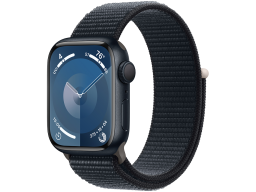 Apple Watch Series 9 GPS 41mm Midnight Aluminium Case with Midnight Sport Loop,Model A2978