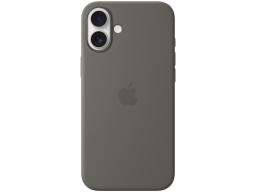 iPhone 16 Plus Silicone Case with MagSafe - Stone Gray,Model A3314
