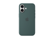 iPhone 16 Silicone Case with MagSafe - Lake Green,Model A3313
