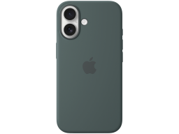 iPhone 16 Silicone Case with MagSafe - Lake Green,Model A3313