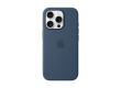 iPhone 16 Pro Silicone Case with MagSafe - Denim,Model A3315