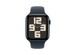 Apple Watch SE 2024 GPS 40mm Midnight Aluminium Case with Midnight Sport Band - M/L,Model A2722