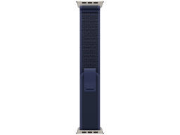 49mm Blue Trail Loop - M/L - Natural Titanium Finish