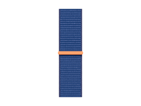 41mm Ocean Blue Sport Loop