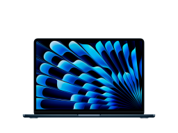 13-inch MacBook Air: Apple M4 chip with 10-core CPU and 8-core GPU, 16GB, 256GB SSD - Midnight,Model A3240