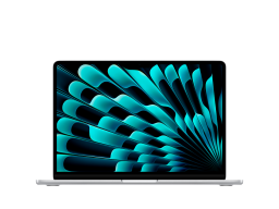 13-inch MacBook Air: Apple M4 chip with 10-core CPU and 10-core GPU, 24GB, 512GB SSD - Silver,Model A3240