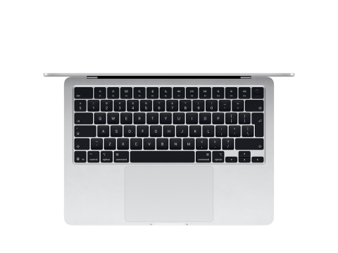 13-inch MacBook Air: Apple M4 chip with 10-core CPU and 10-core GPU, 24GB, 512GB SSD - Silver,Model A3240