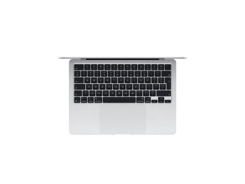 13-inch MacBook Air: Apple M4 chip with 10-core CPU and 10-core GPU, 24GB, 512GB SSD - Silver,Model A3240