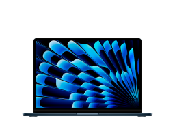 13-inch MacBook Air: Apple M3 chip with 8-core CPU and 8-core GPU, 16GB, 256GB SSD - Midnight,Model A3113