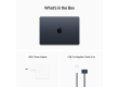 13-inch MacBook Air: Apple M2 chip with 8-core CPU and 8-core GPU, 16GB, 256GB - Midnight,Model A2681