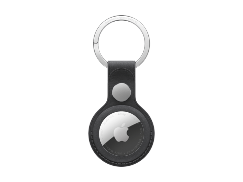 AirTag FineWoven Key Ring - Black,Model A3363