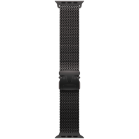 49mm Black Titanium Milanese Loop - Medium