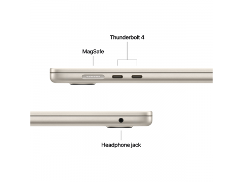 15-inch MacBook Air: Apple M5 chip with 10-core CPU and 10-core GPU, 16GB, 1TB SSD - Starlight,Model A3448