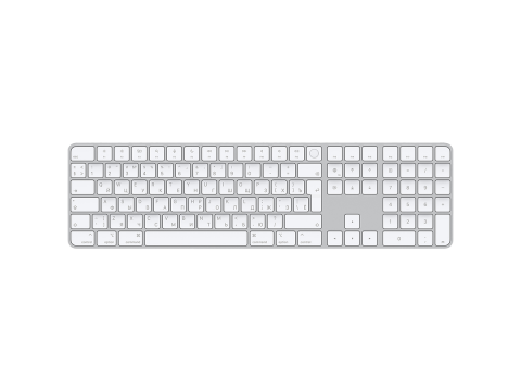 Magic Keyboard with Touch ID and Numeric Keypad for Mac computers with Apple silicon - Russian, Model A2520