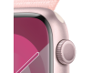 Apple Watch Series 9 GPS 45mm Pink Aluminium Case with Light Pink Sport Loop,Model A2980