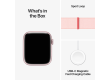 Apple Watch Series 9 GPS 45mm Pink Aluminium Case with Light Pink Sport Loop,Model A2980