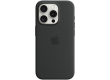 iPhone 15 Pro Silicone Case with MagSafe - Black,Model A3125