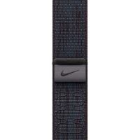 40mm Black/Blue Nike Sport Loop