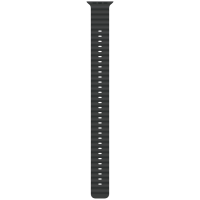 49mm Black Ocean Band Extension - Natural Titanium Finish