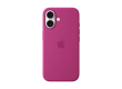 iPhone 16 Silicone Case with MagSafe - Fuchsia,Model A3313