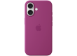 iPhone 16 Silicone Case with MagSafe - Fuchsia,Model A3313