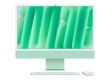 24-inch iMac with Retina 4.5K display: Apple M4 chip with 10‑core CPU and 10‑core GPU, 16GB, 256GB SSD - Green,Model A3137