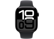 Apple Watch Series 10 GPS 46mm Jet Black Aluminium Case with Black Sport Band - M/L,Model A2999