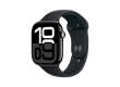 Apple Watch Series 10 GPS 46mm Jet Black Aluminium Case with Black Sport Band - M/L,Model A2999