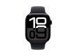 Apple Watch Series 10 GPS 46mm Jet Black Aluminium Case with Black Sport Band - M/L,Model A2999