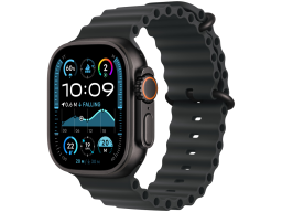 Apple Watch Ultra 2 2024 GPS + Cellular 49mm Black Titanium Case with Black Ocean Band,Model A2986