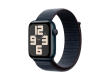 Apple Watch SE 2024 GPS 40mm Midnight Aluminium Case with Ink Sport Loop,Model A2722