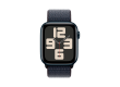 Apple Watch SE 2024 GPS 40mm Midnight Aluminium Case with Ink Sport Loop,Model A2722