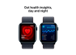 Apple Watch SE 2024 GPS 40mm Midnight Aluminium Case with Ink Sport Loop,Model A2722